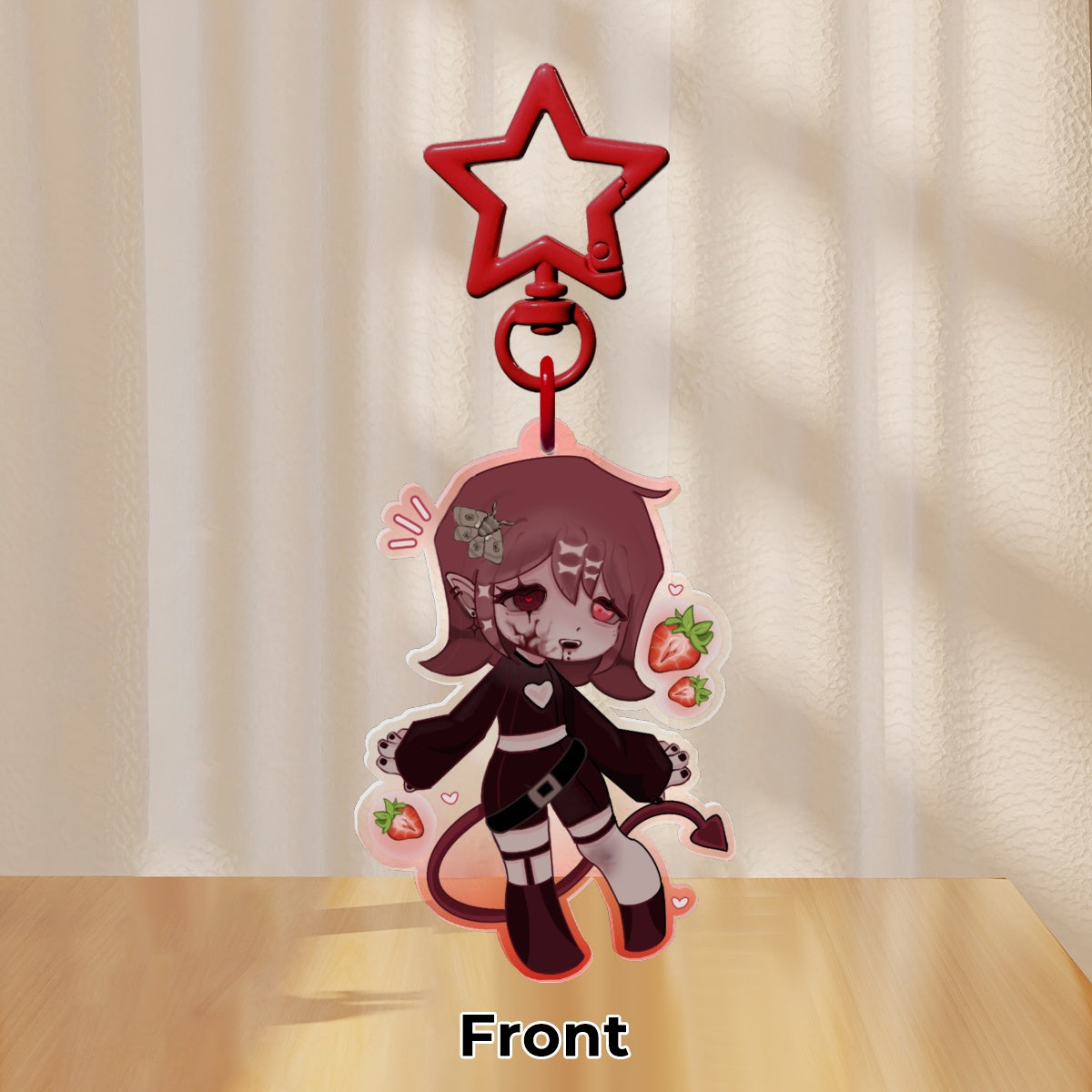 Reddy (Sona) Clear Acrylic Keychains