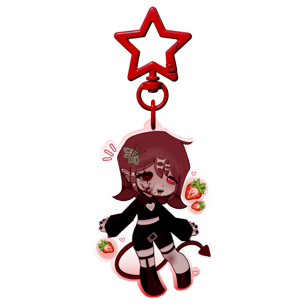 Reddy (Sona) Clear Acrylic Keychains