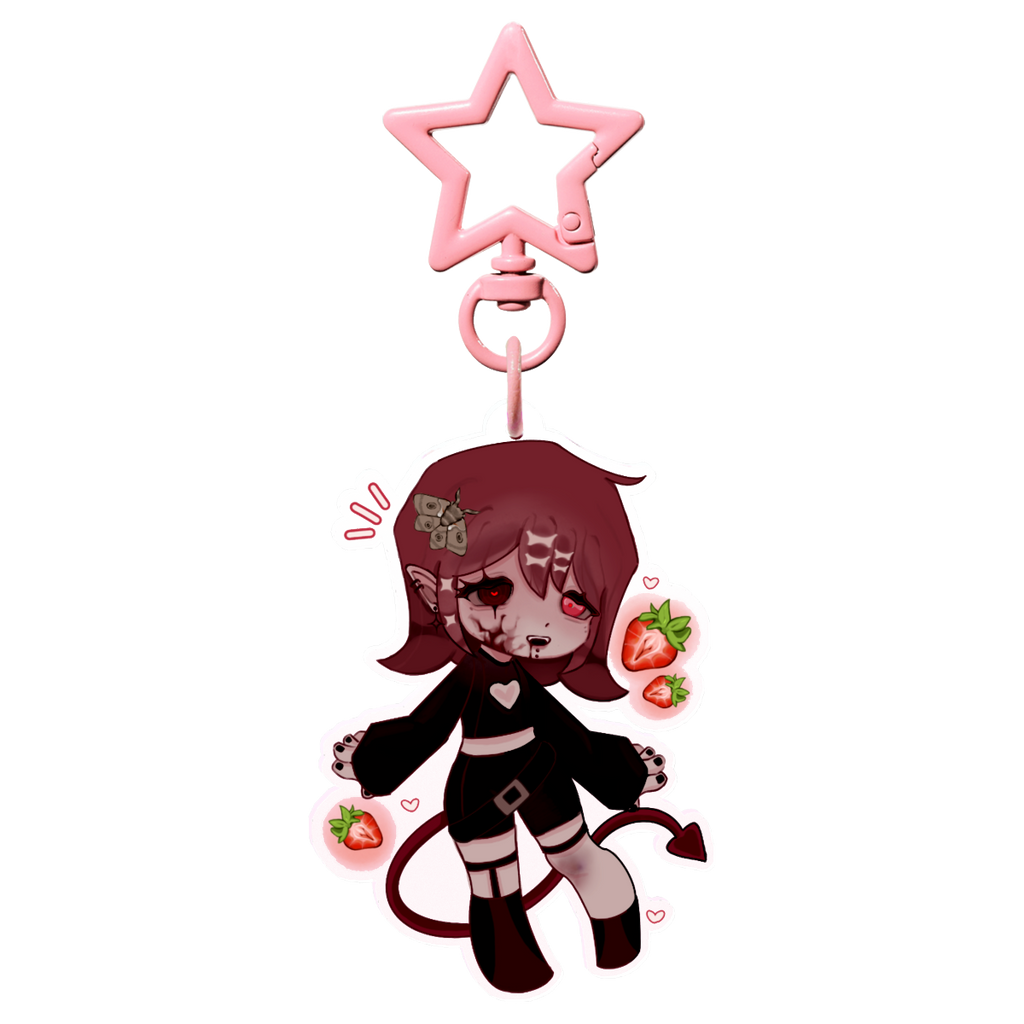 Reddy (Sona) Clear Acrylic Keychains