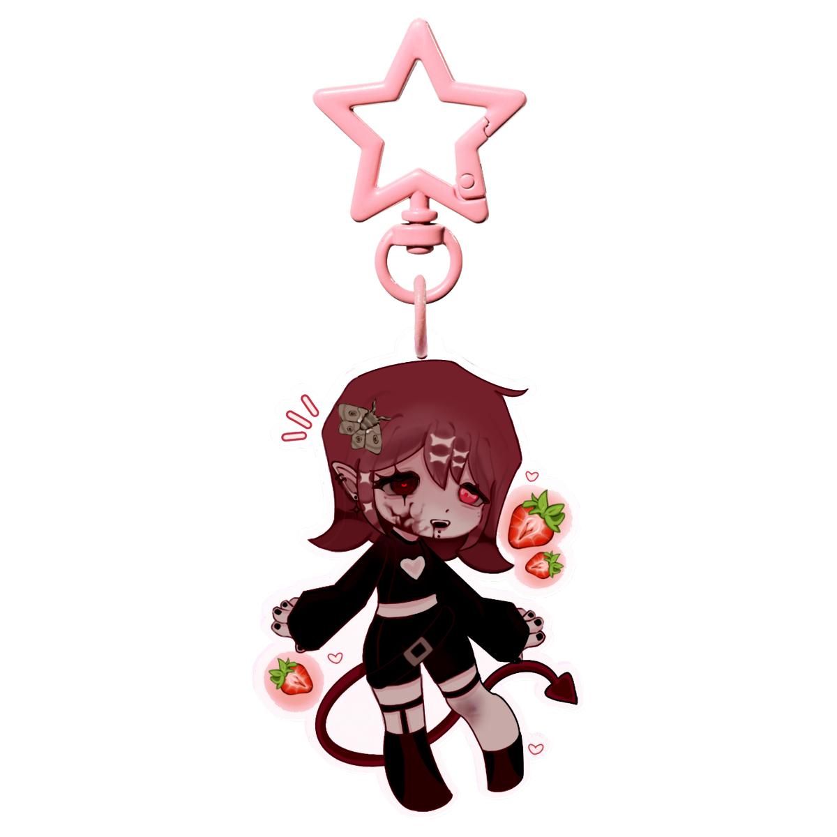 Reddy (Sona) Clear Acrylic Keychains