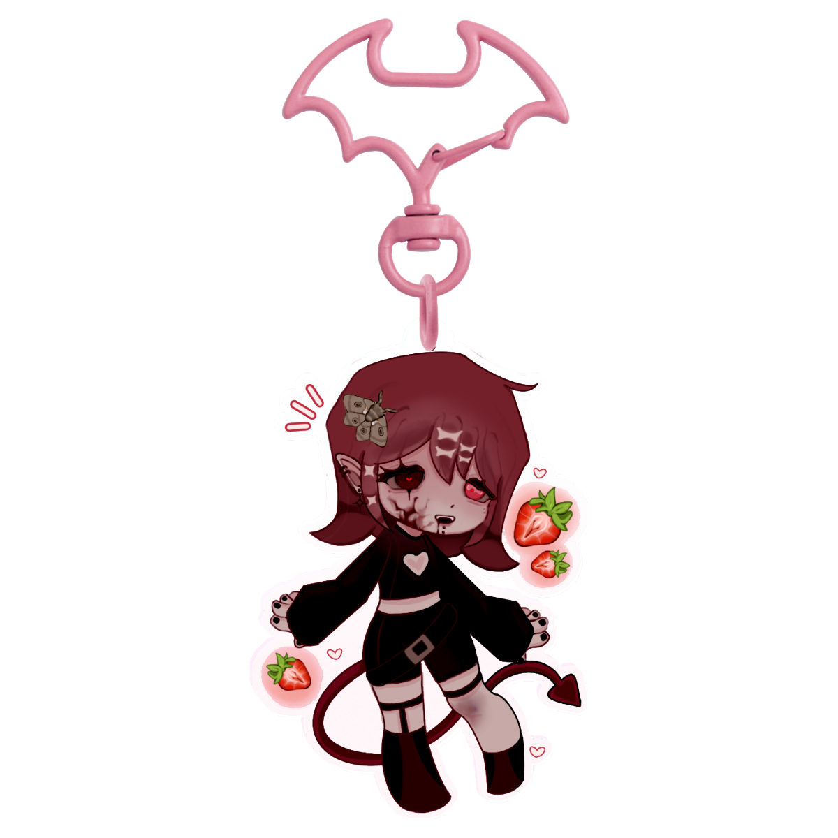 Reddy (Sona) Clear Acrylic Keychains