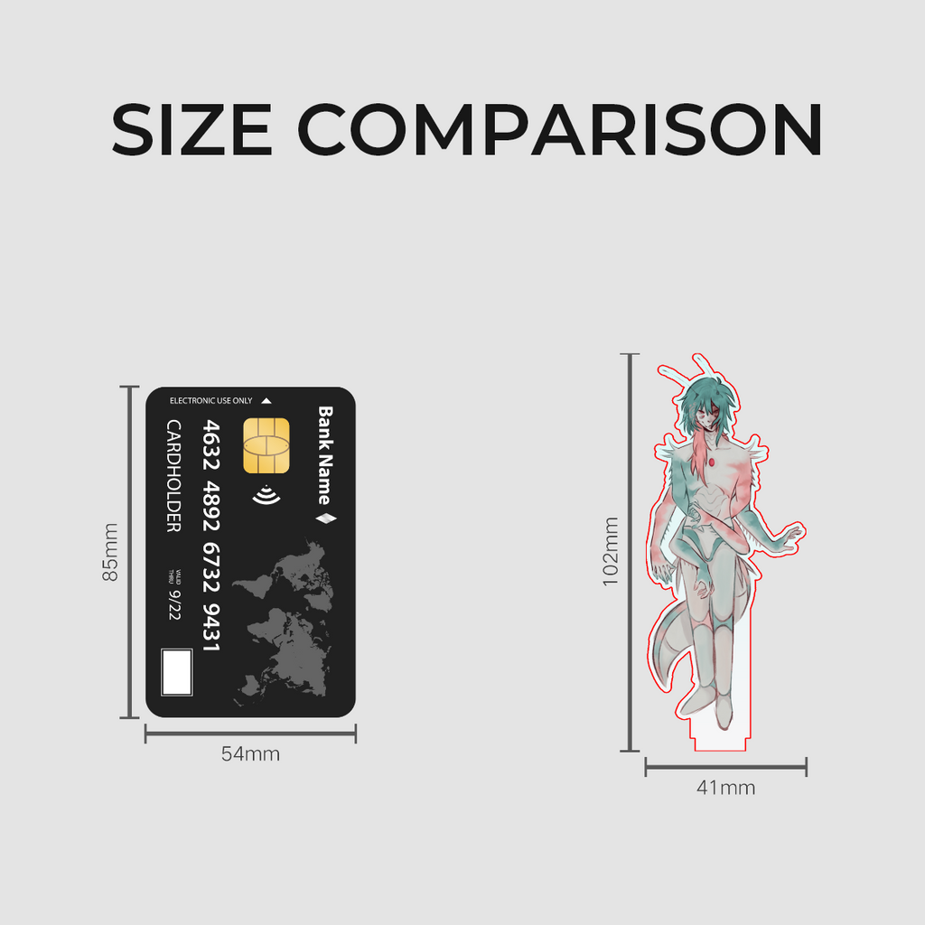 Velya Clear Acrylic Standees