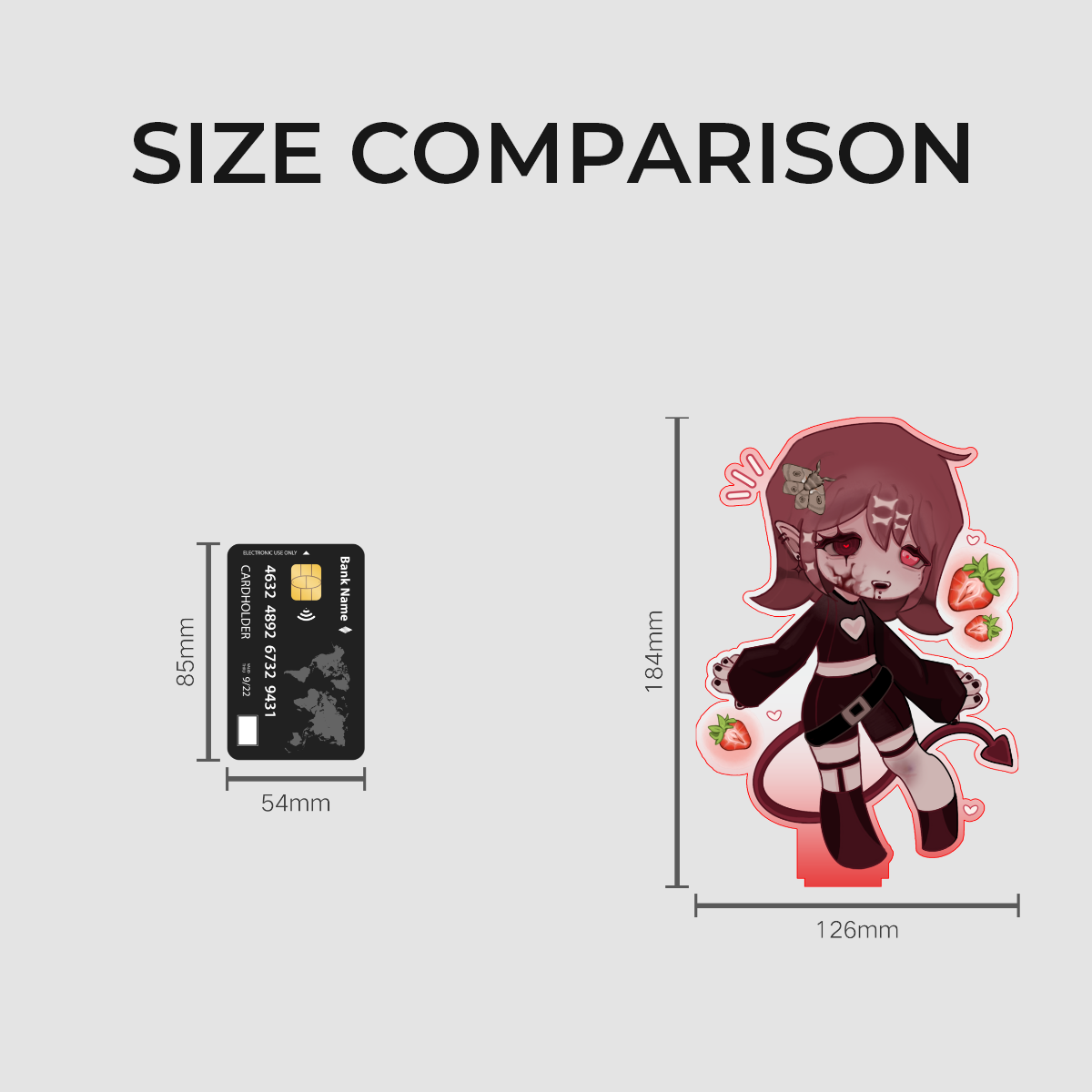 Reddy (Sona) Clear Acrylic Standees