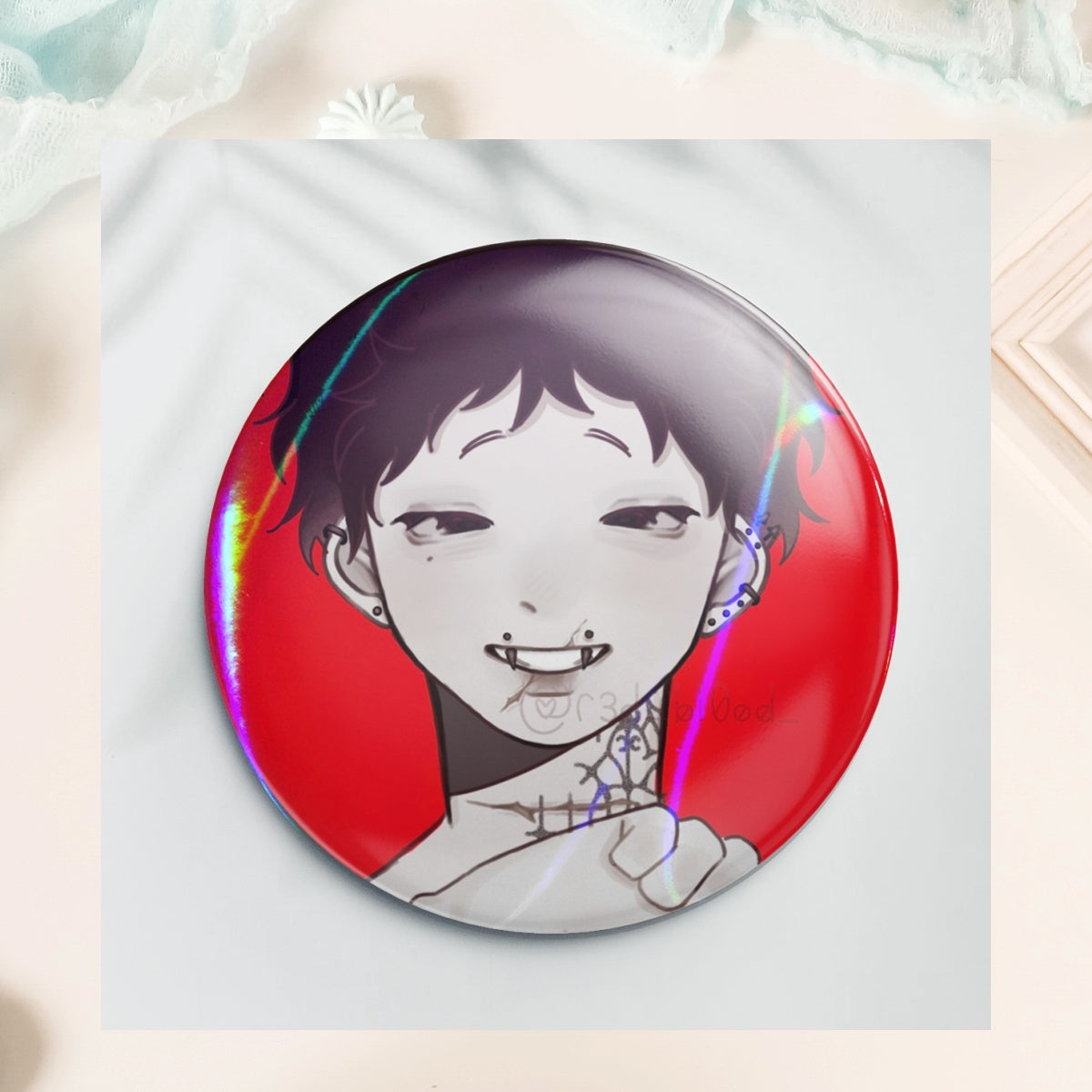 Kaito Round Badges (Button Pins)