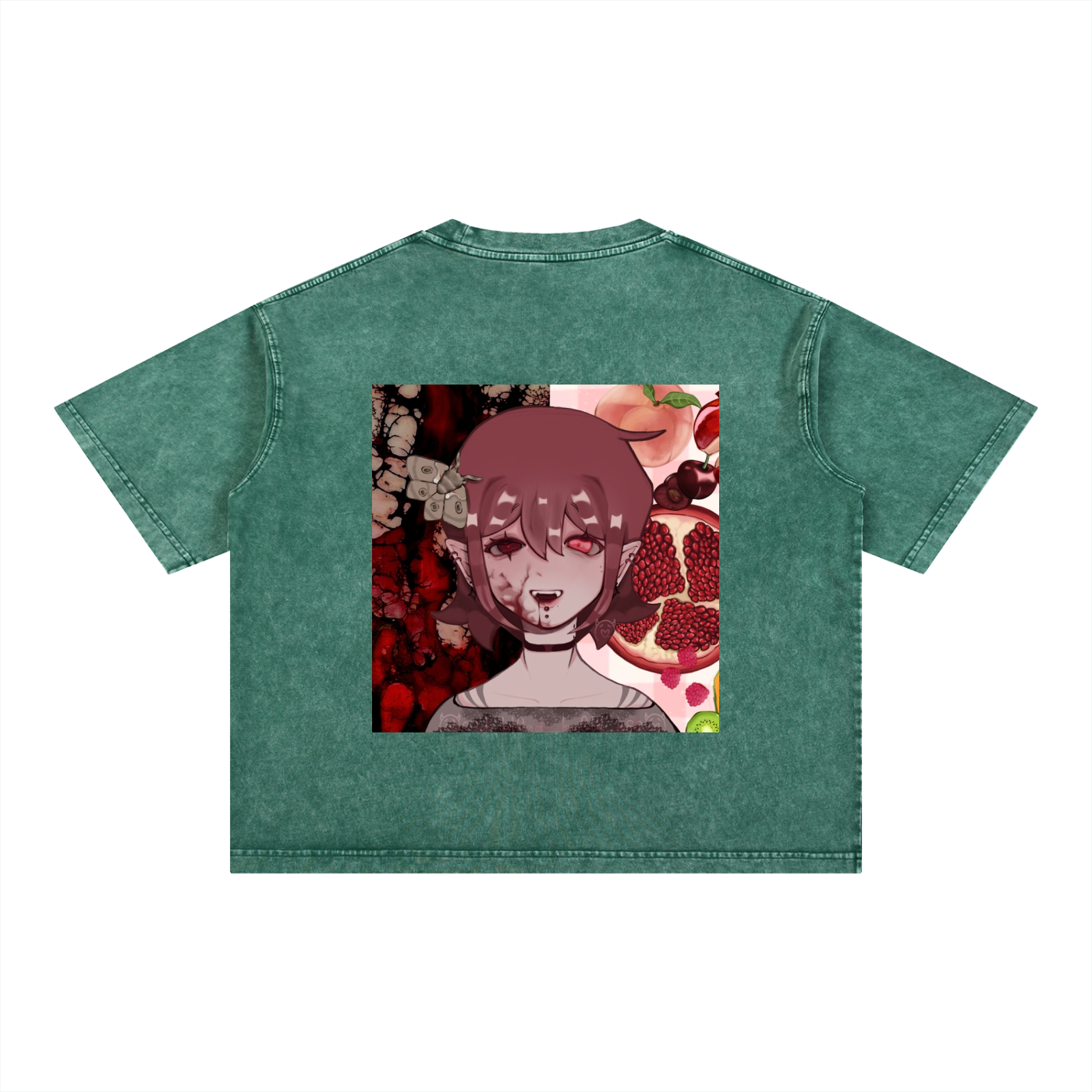 Mineral Wash Boxy Cotton T-Shirt