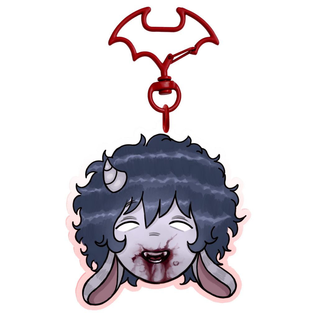 Mel Clear Acrylic Keychains