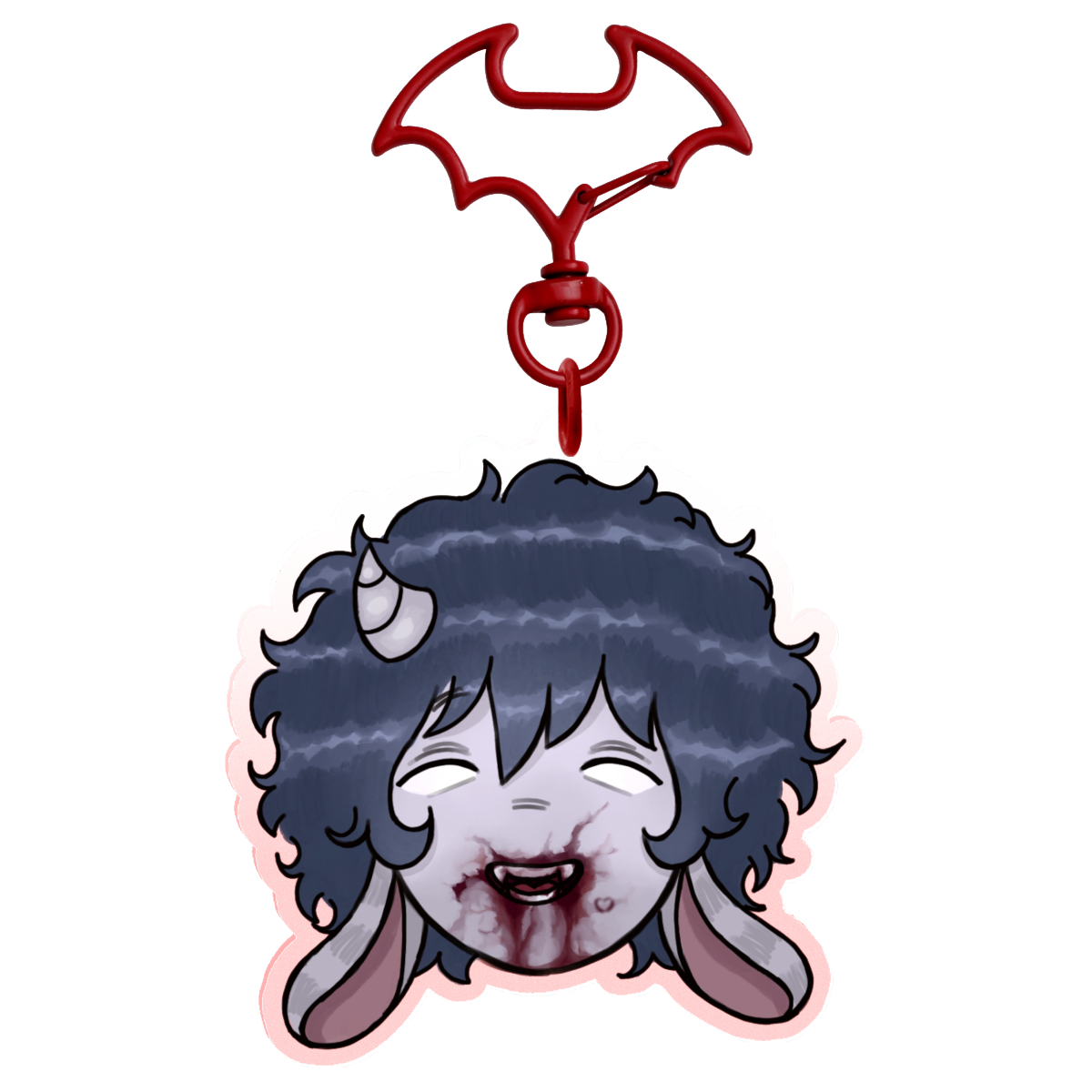 Mel Clear Acrylic Keychains