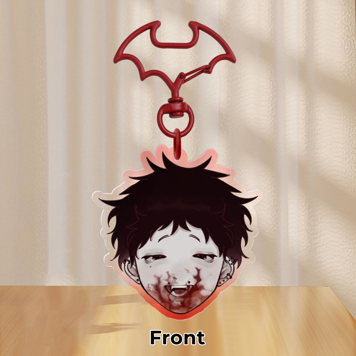 Kaito Clear Acrylic Keychains