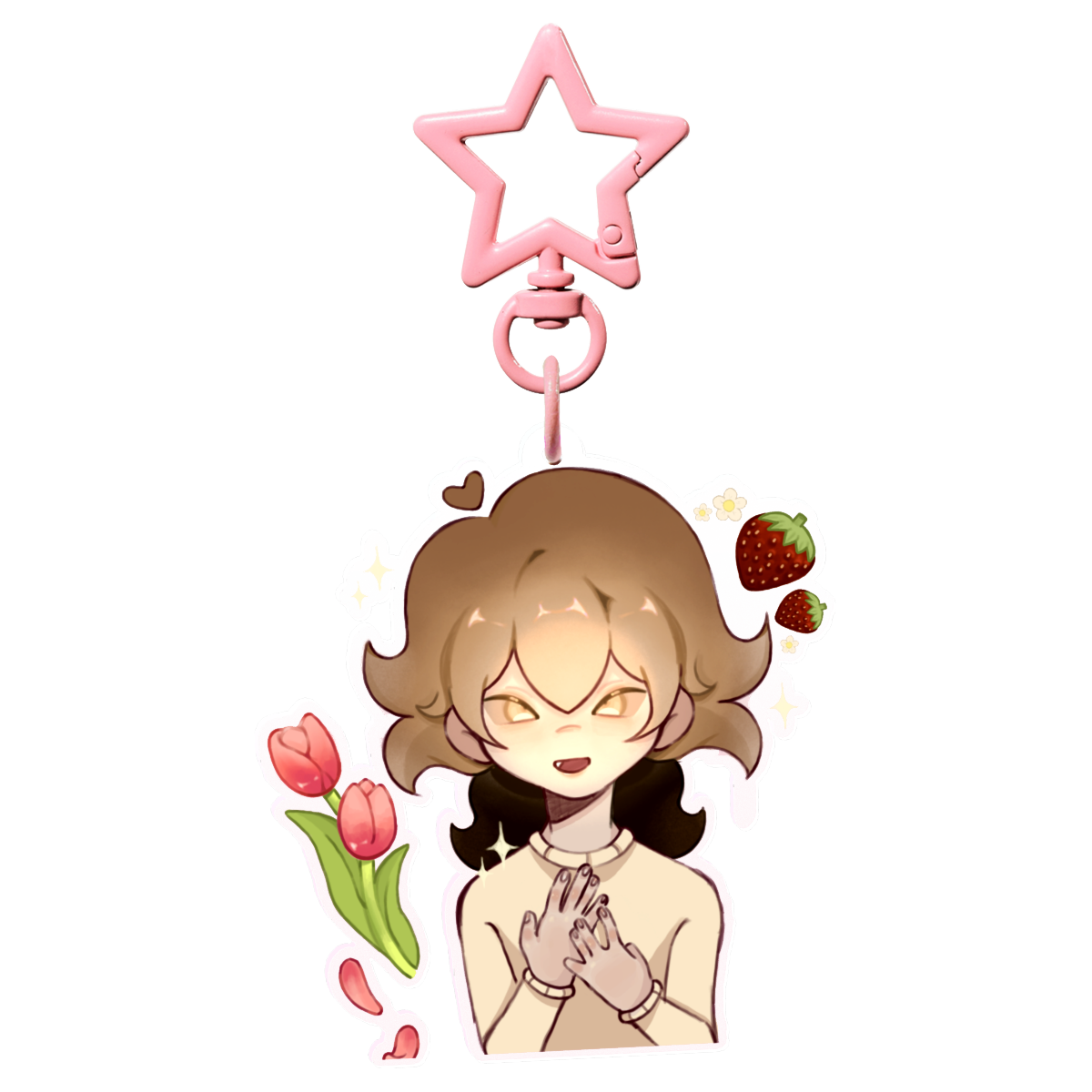 Imako Clear Acrylic Keychains