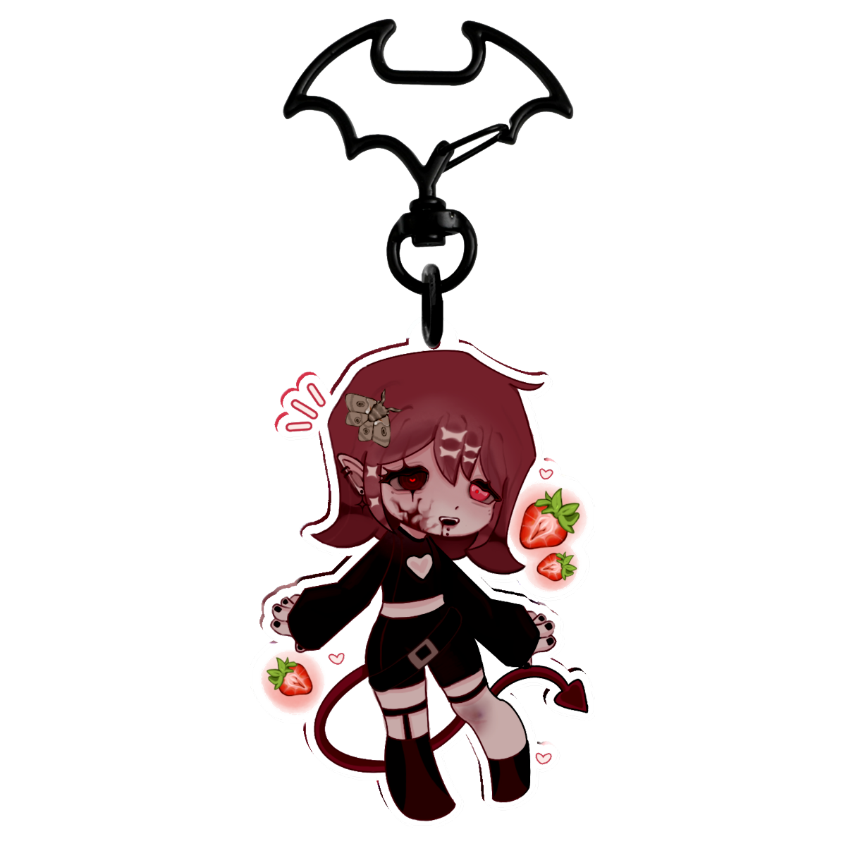 Reddy (Sona) Clear Acrylic Keychains