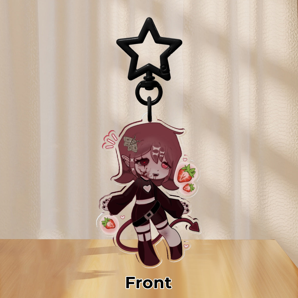 Reddy (Sona) Clear Acrylic Keychains