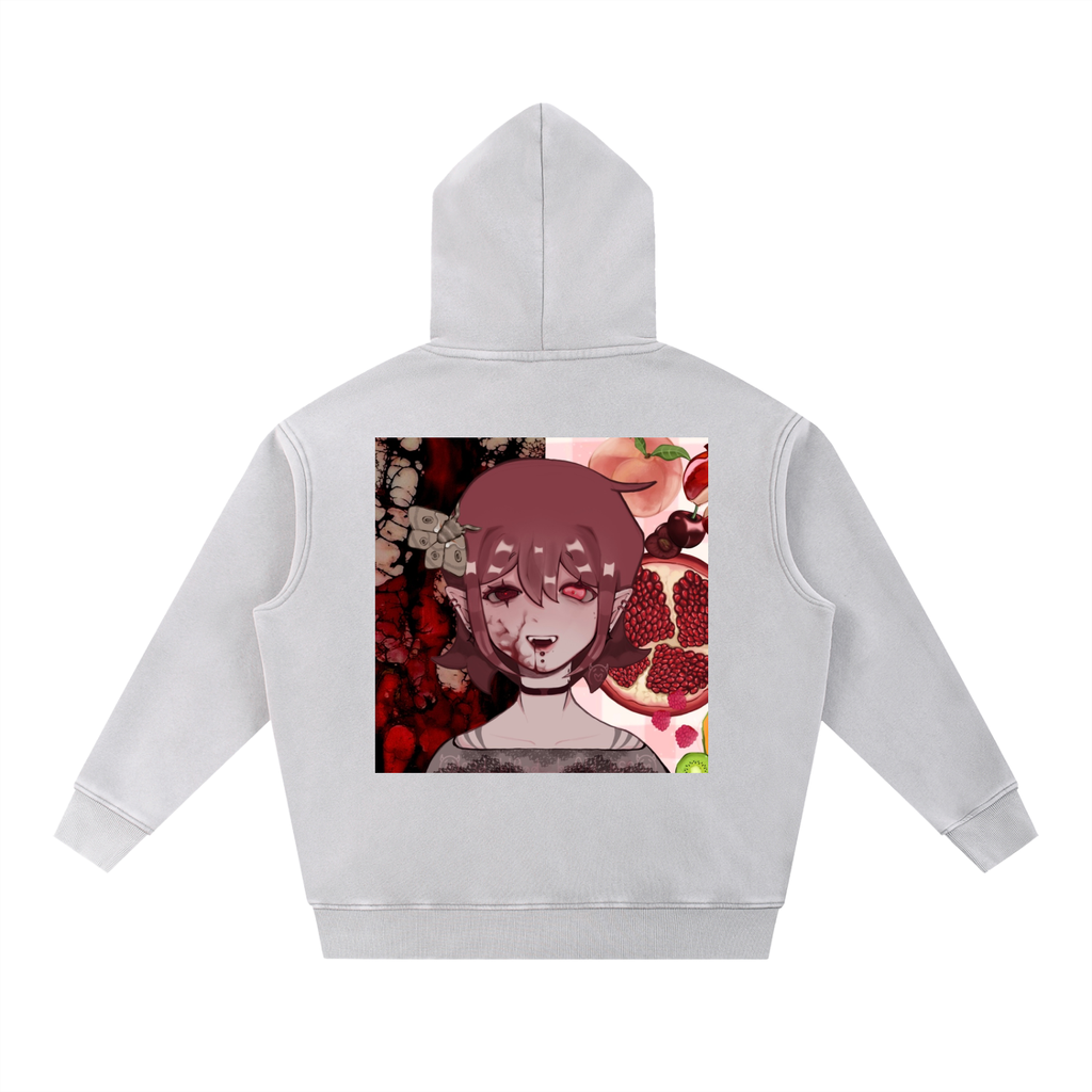 Snow Wash Fleece Oversize Hoodie