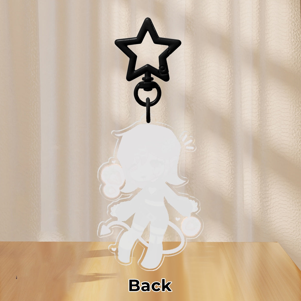 Reddy (Sona) Clear Acrylic Keychains