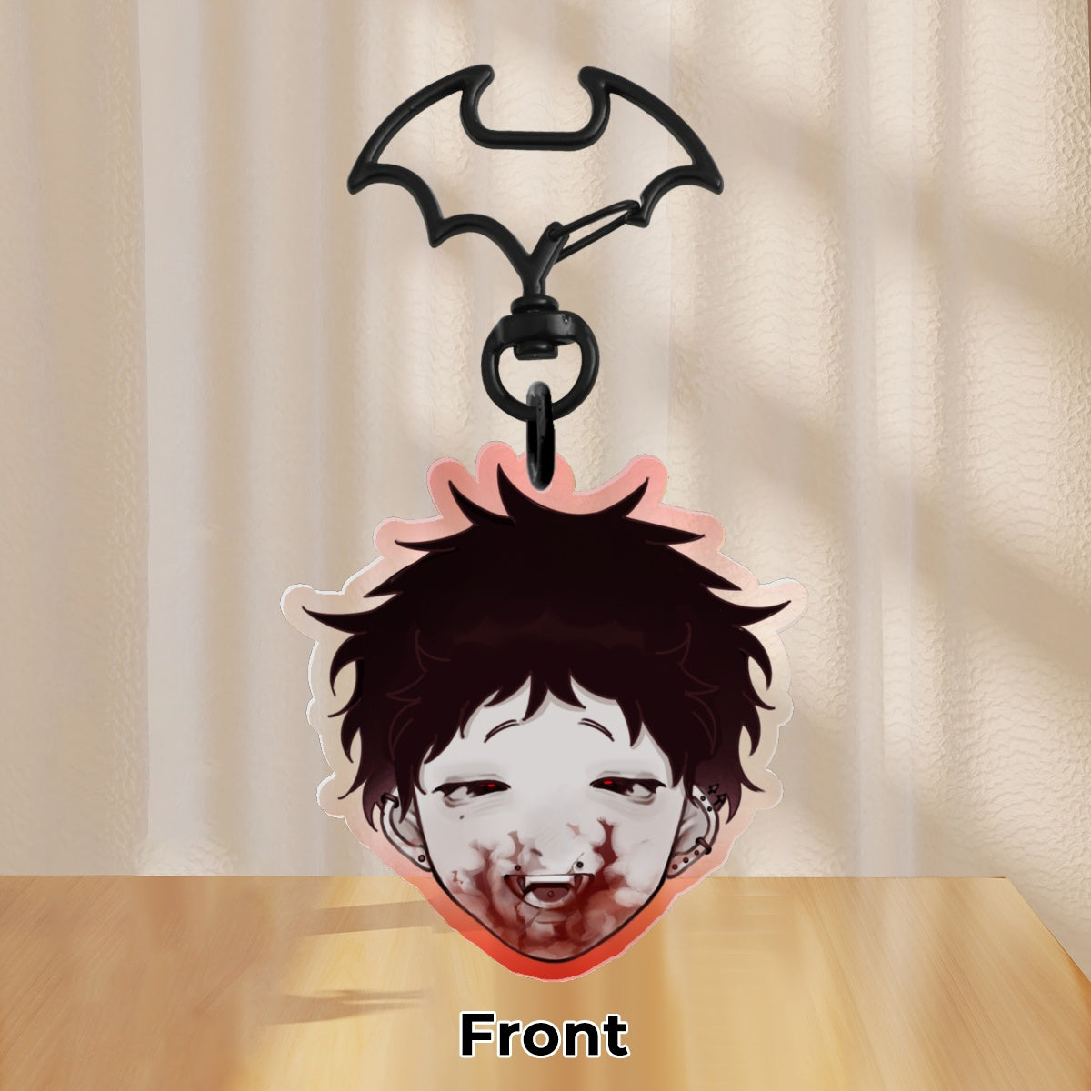 Kaito Clear Acrylic Keychains