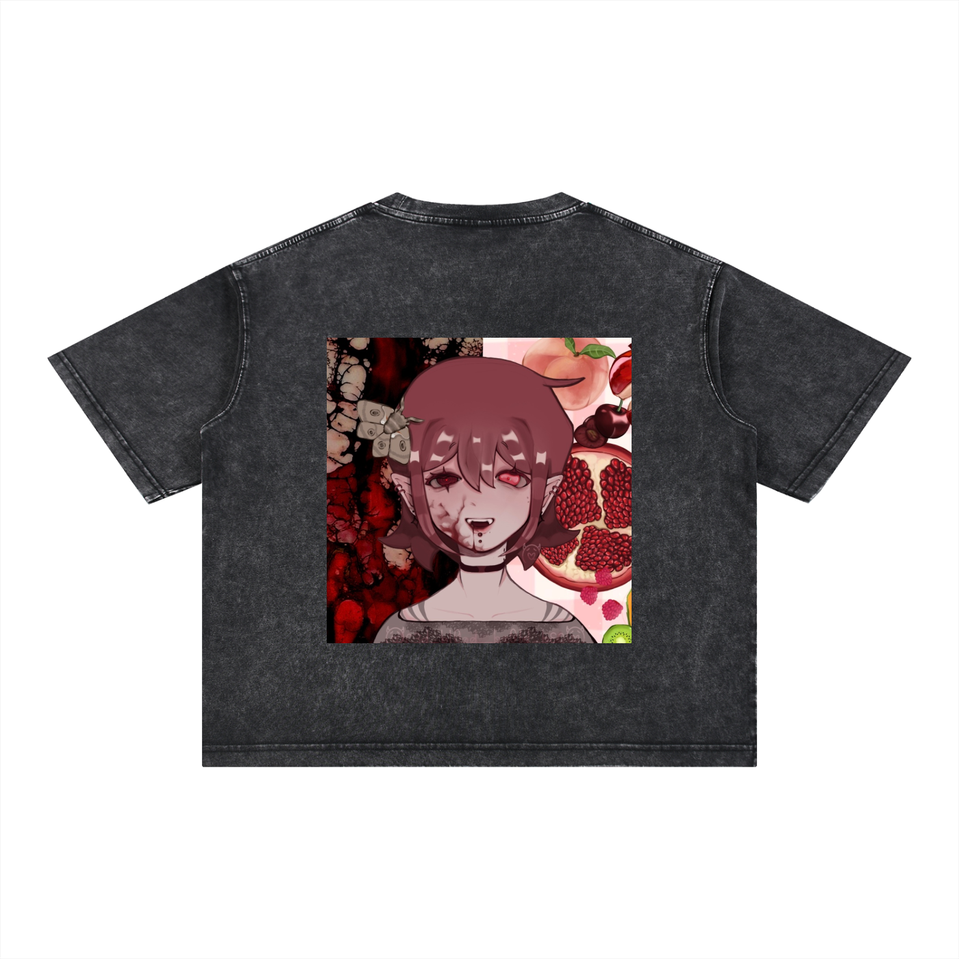 Mineral Wash Boxy Cotton T-Shirt