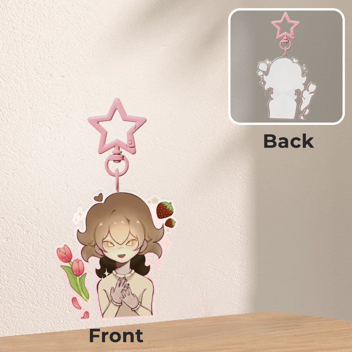 Imako Clear Acrylic Keychains