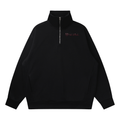 Quarter-Zip Drop Shoulder Sweatshirt