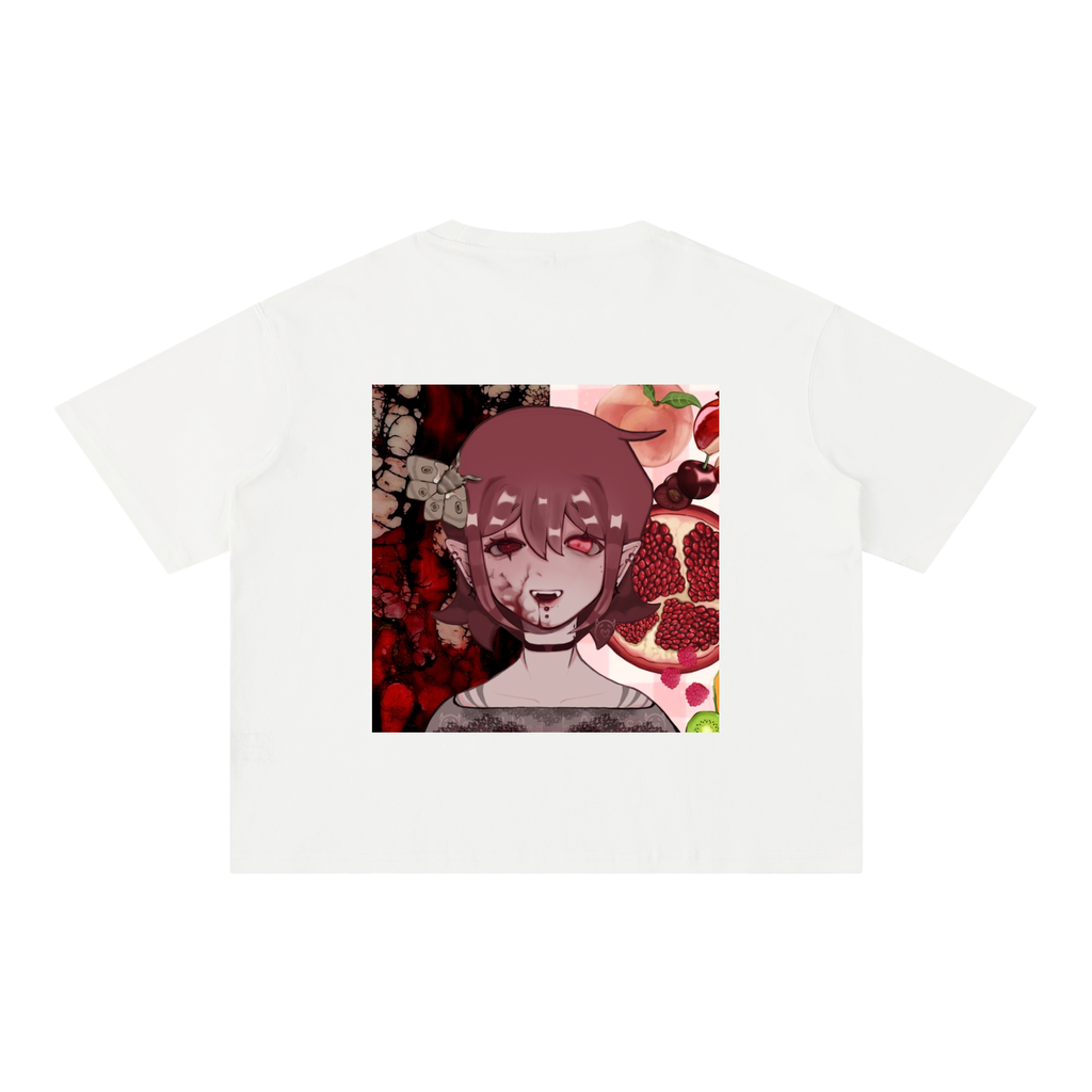 Mineral Wash Boxy Cotton T-Shirt