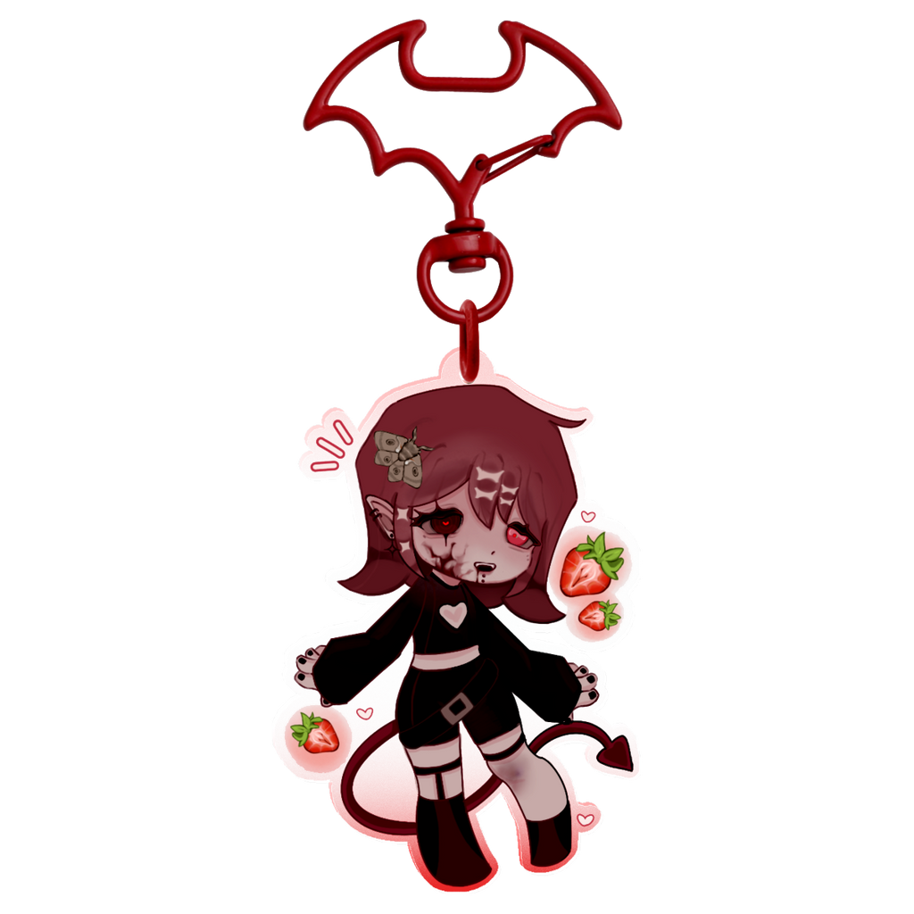 Reddy (Sona) Clear Acrylic Keychains