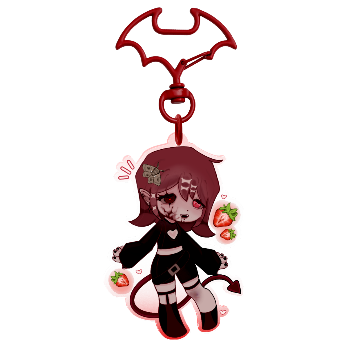 Reddy (Sona) Clear Acrylic Keychains