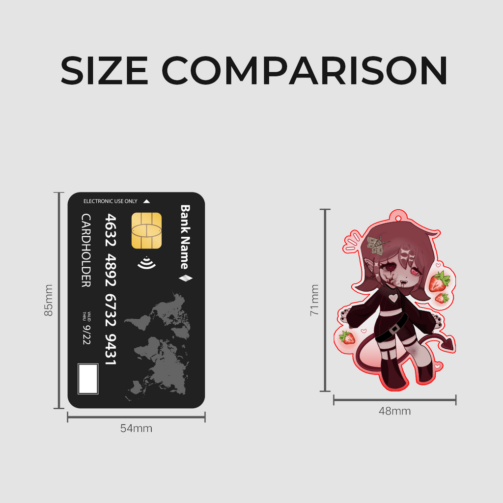 Reddy (Sona) Clear Acrylic Keychains