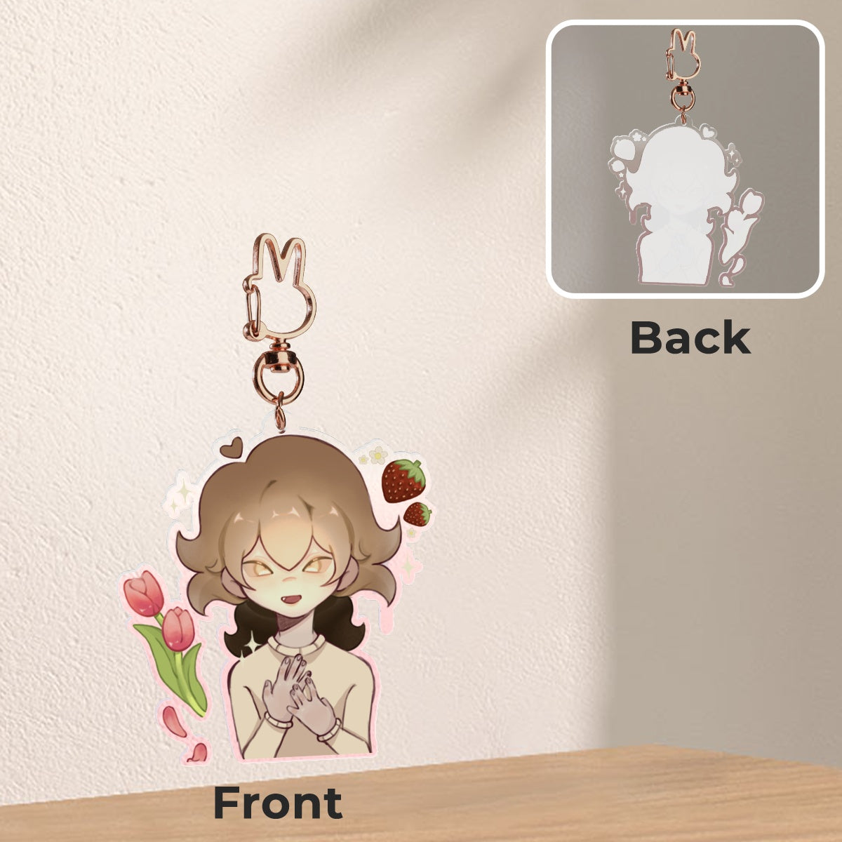 Imako Clear Acrylic Keychains