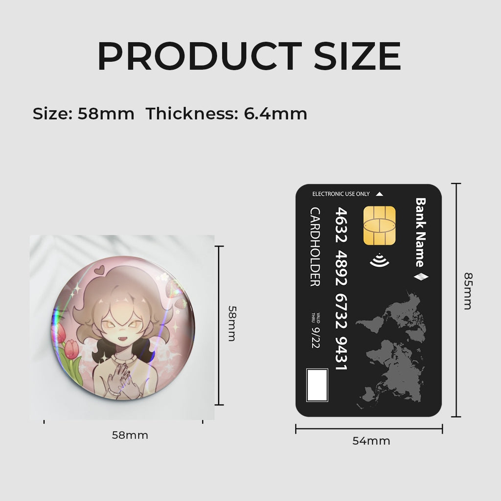 Imako Round Badges (Button Pins)