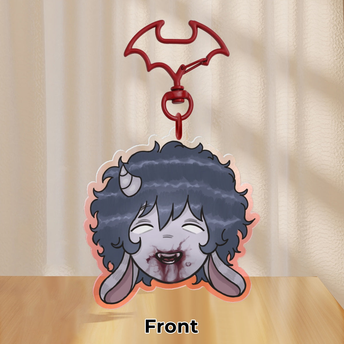 Mel Clear Acrylic Keychains